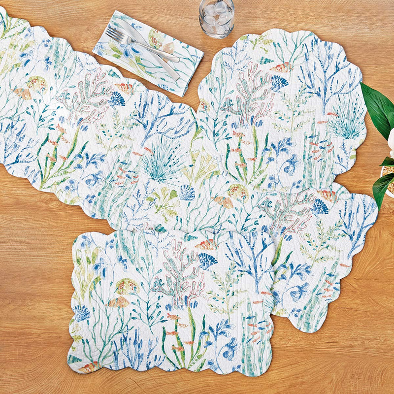 Coral Gardens Table Linens