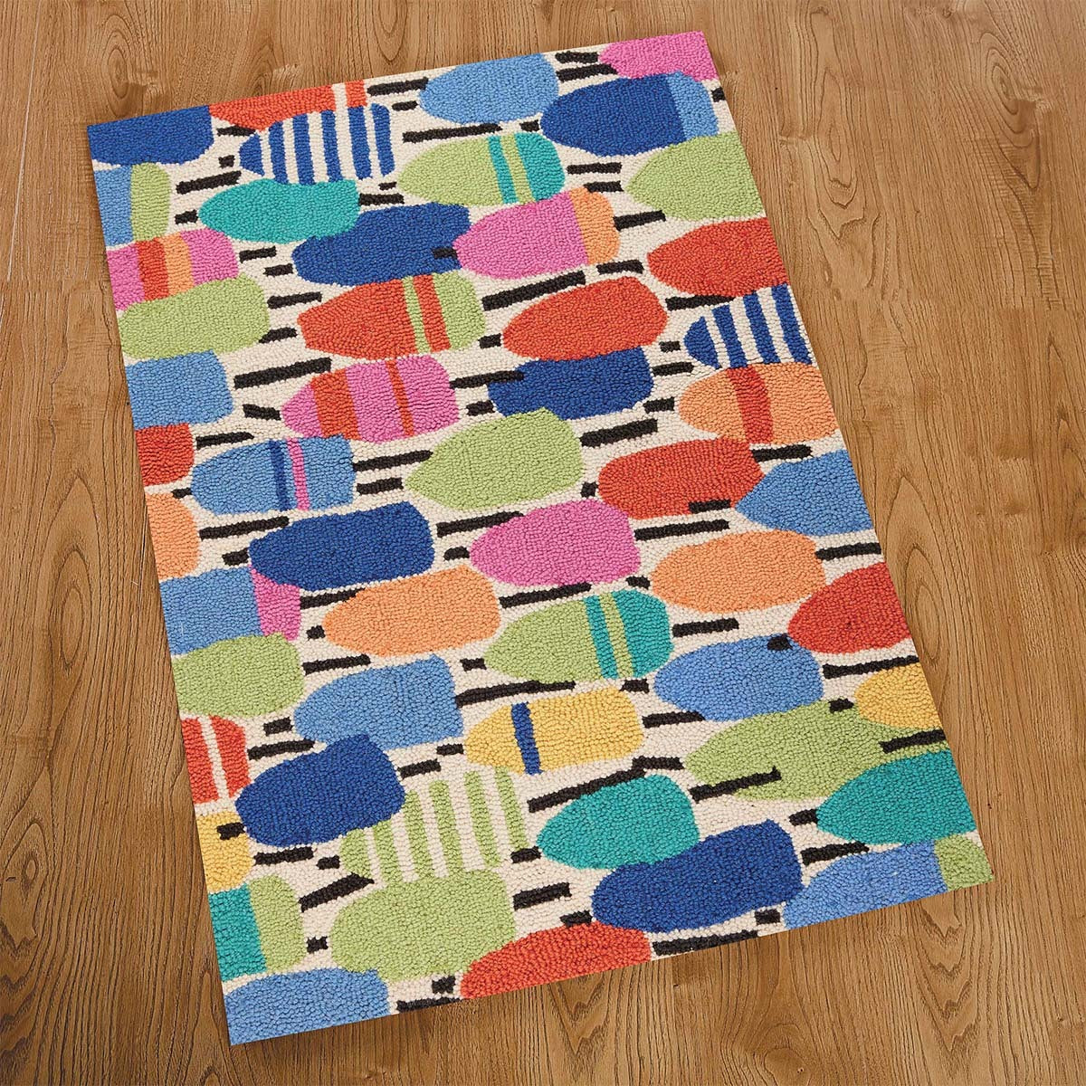 Buoy Marine Hooked Wool Rugs