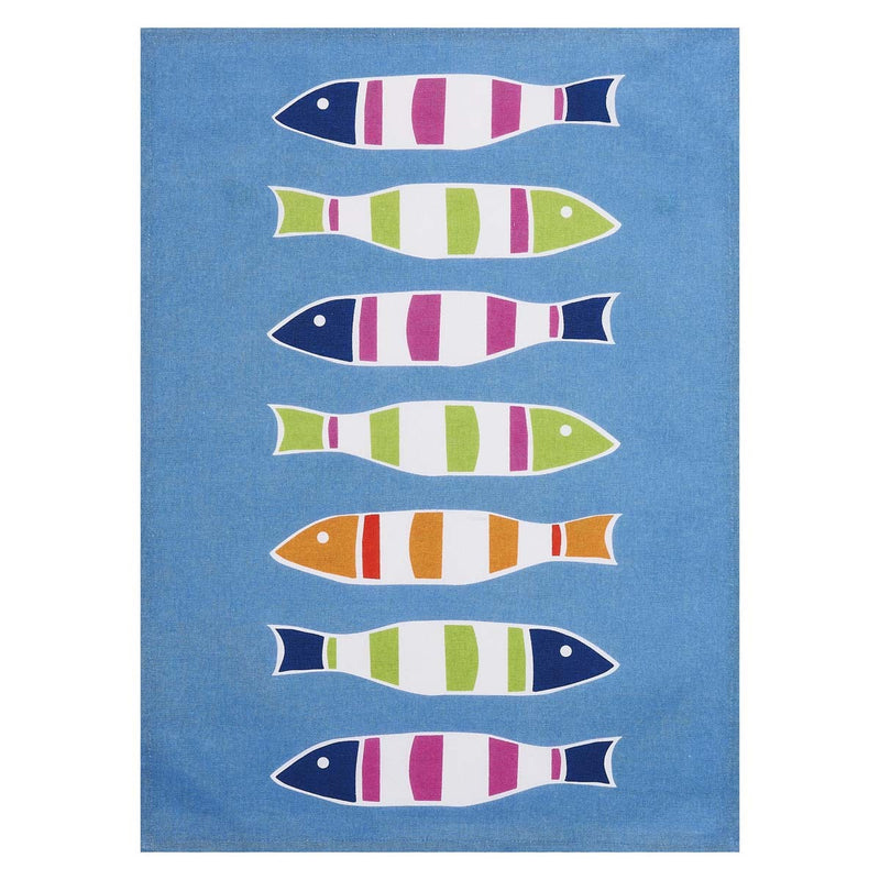 Striped Fish Kitchen Linens | Bella Coastal Decor