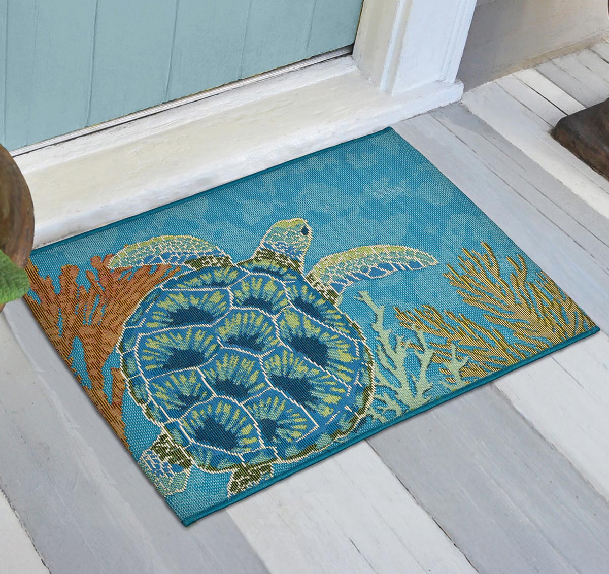 Barrier Sea Turtle Rug Collection