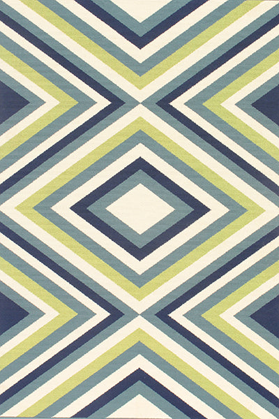 Baja Chevron Mirror Multi Rug Collection