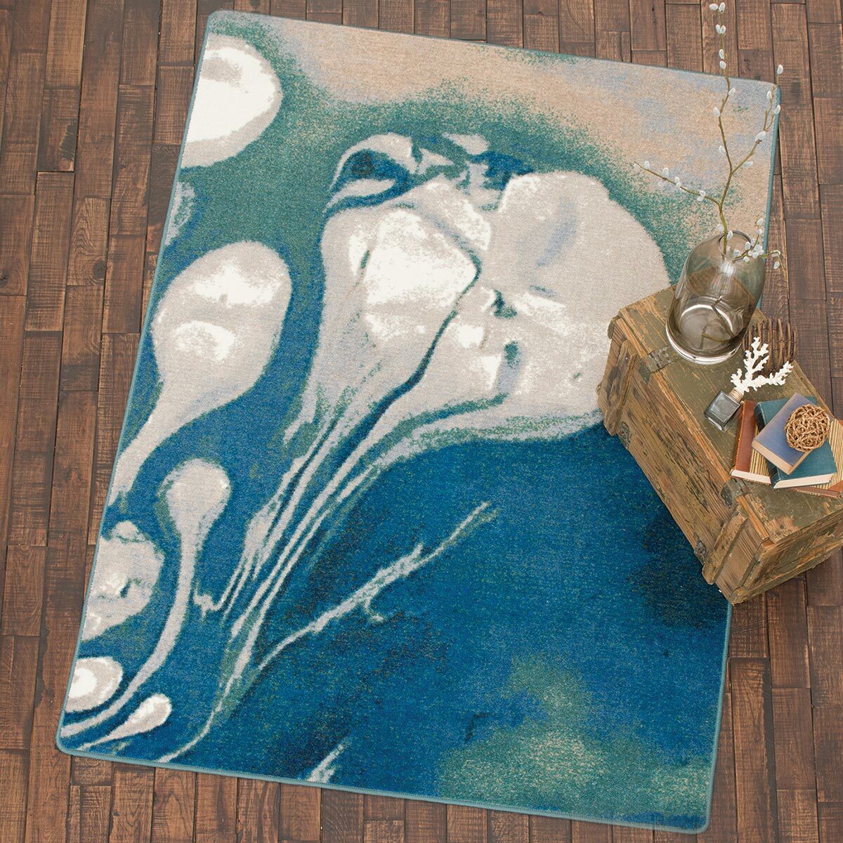 Abstract Jellyfish Rug Collection