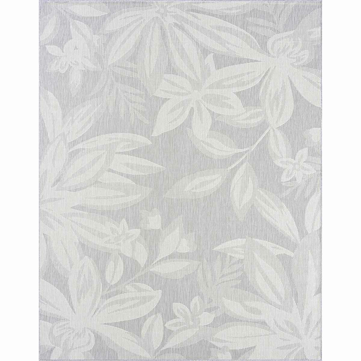 Fiji Flowers Gray Rug Collection