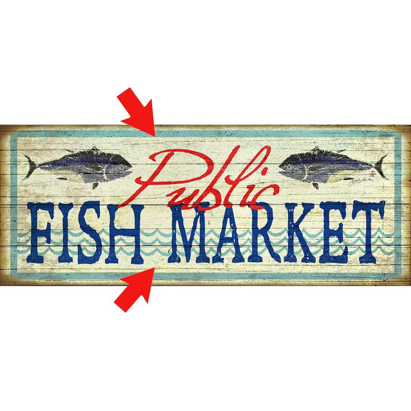 Bluefin Tuna Personalized Signs