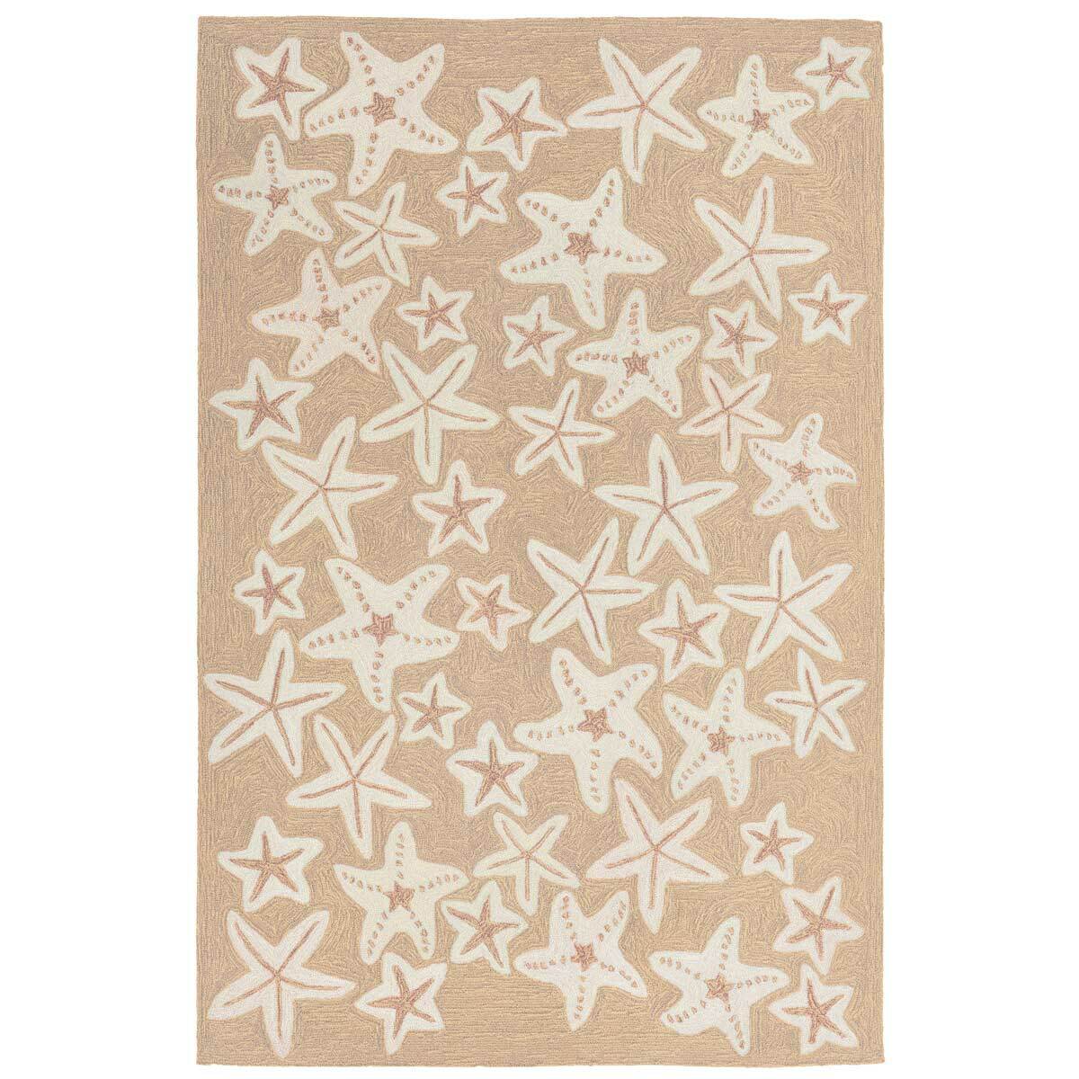 Starfish Sea Natural Indoor/Outdoor Rug Collection