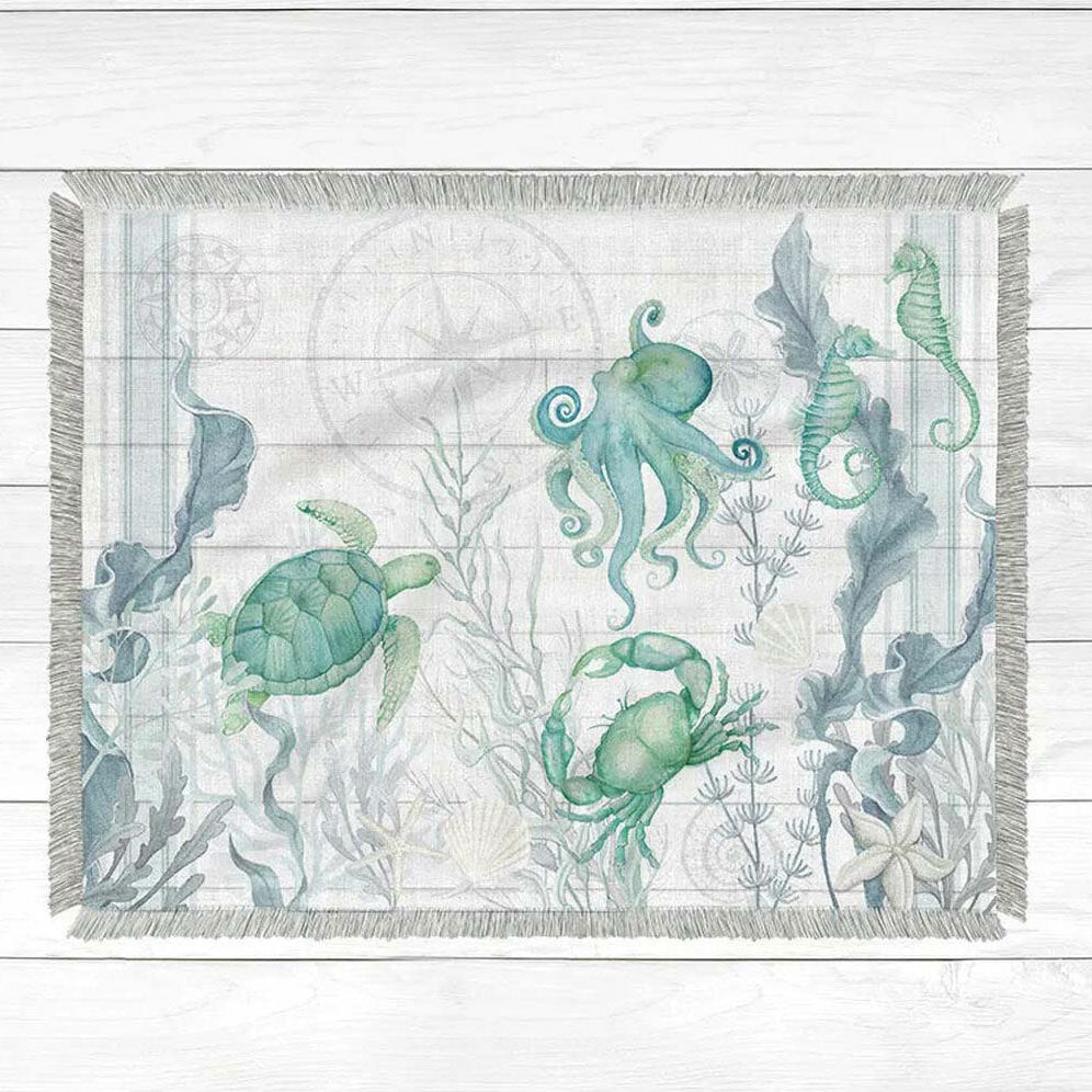 Sea Creatures Throws