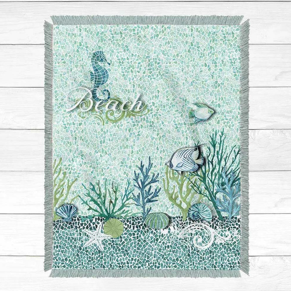 Reef Mosaic Throws
