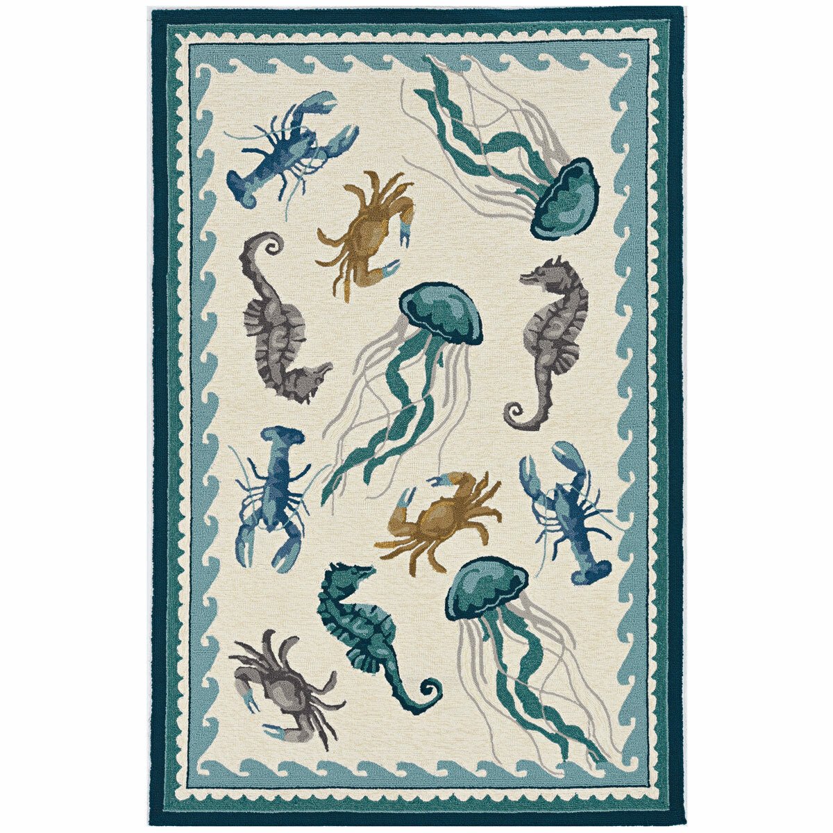 Sea Myriad Indoor/Outdoor Rug Collection