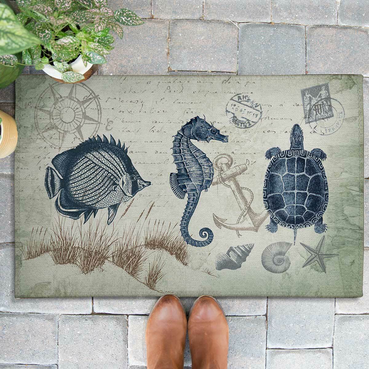 Postal Seas Outdoor Rugs