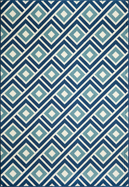 Baja Turkish Tile Blue Rug Collection