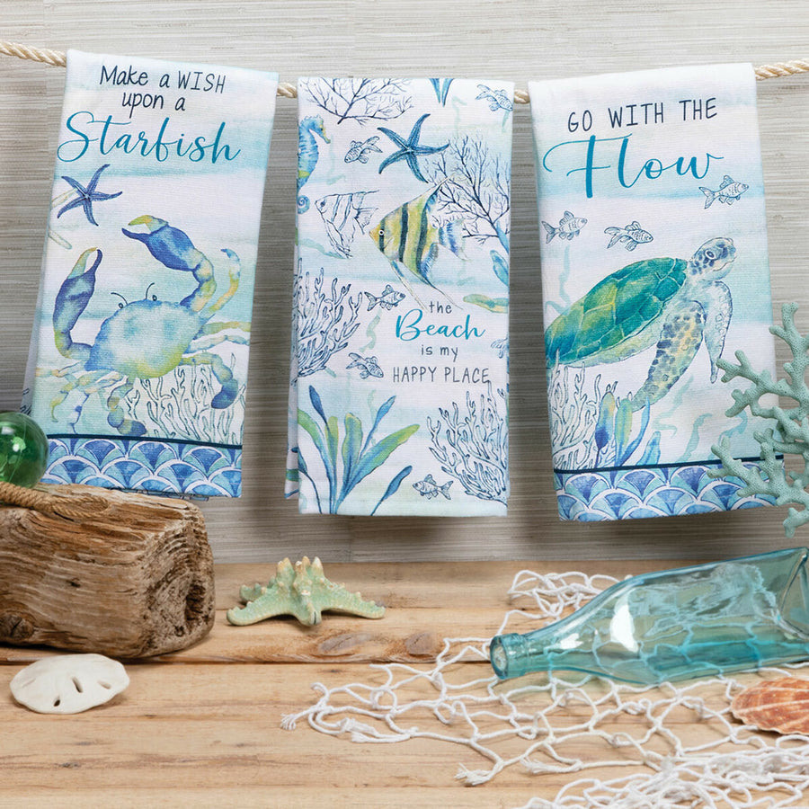Coastal Kitchen Towels