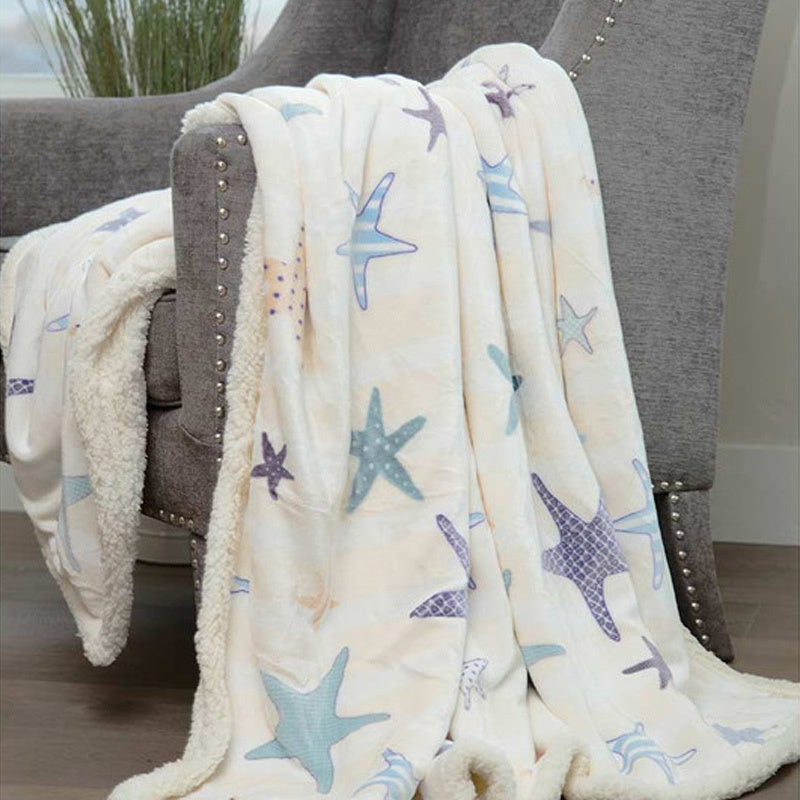 Coastal Throw Blankets