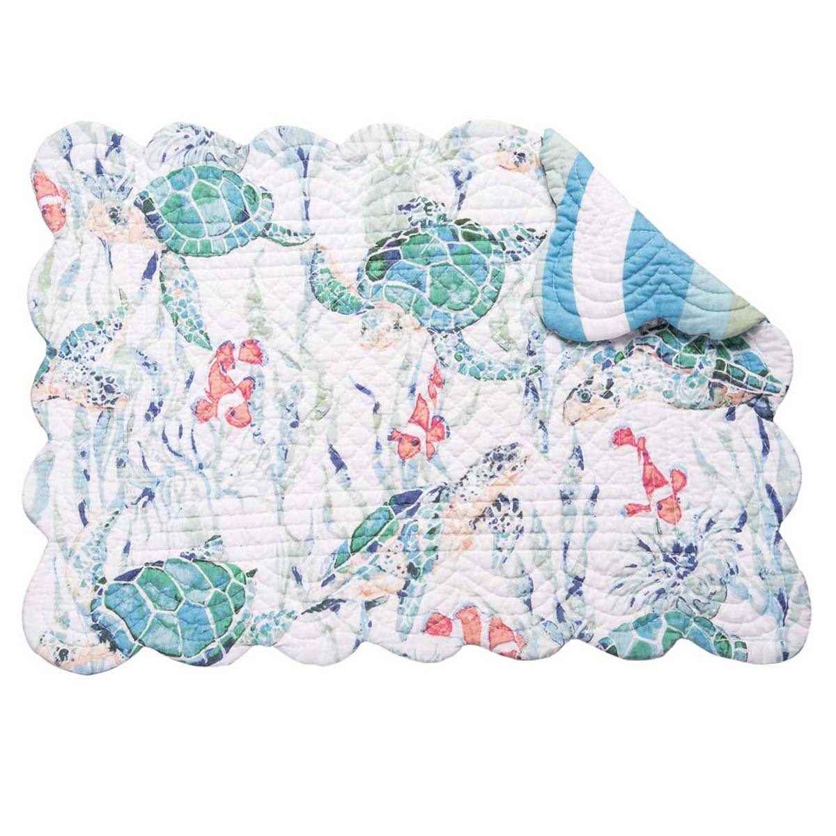 Sea Turtle Garden Table Linens