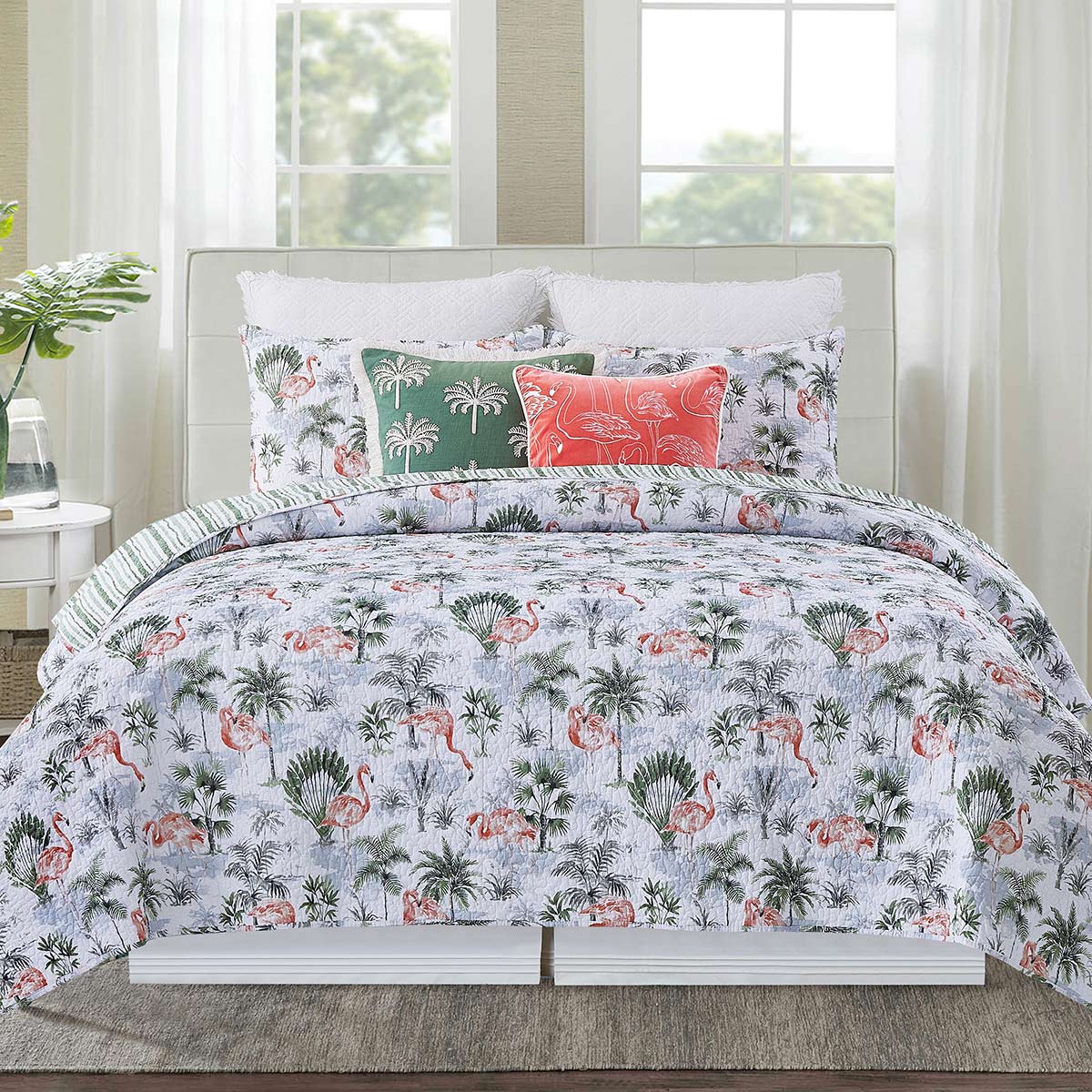 Flamingo Island Quilt Bedding Collection