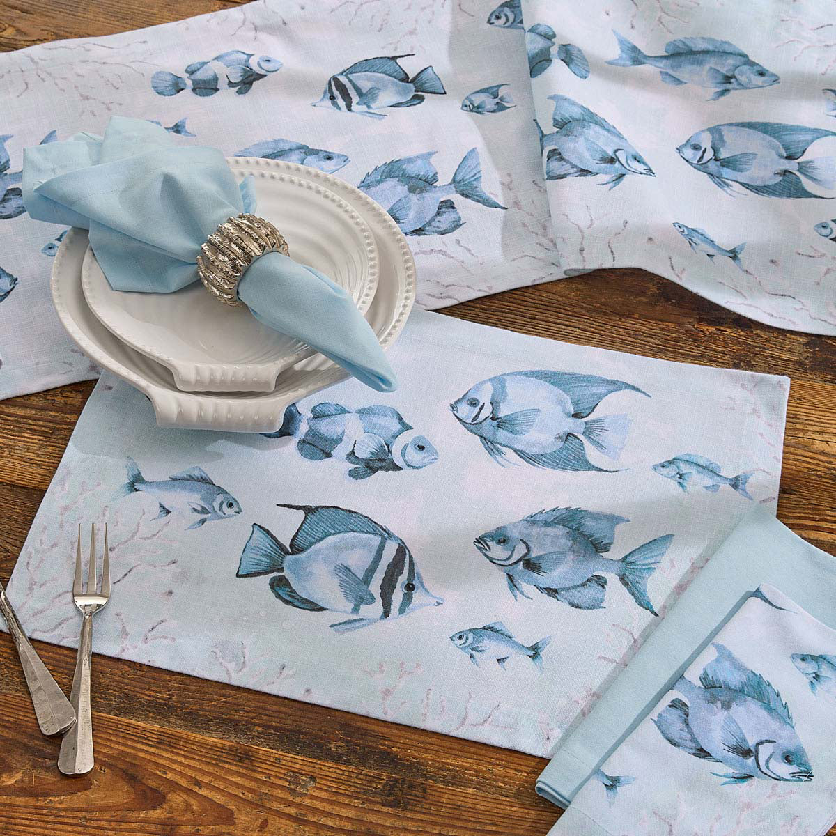 Ocean Friends Table Linens