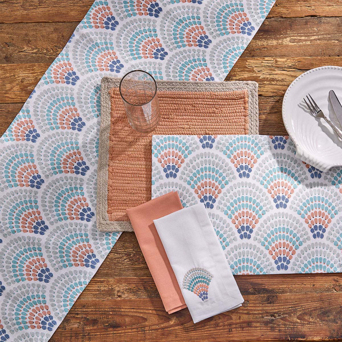 Ocean's Palette Table Linens