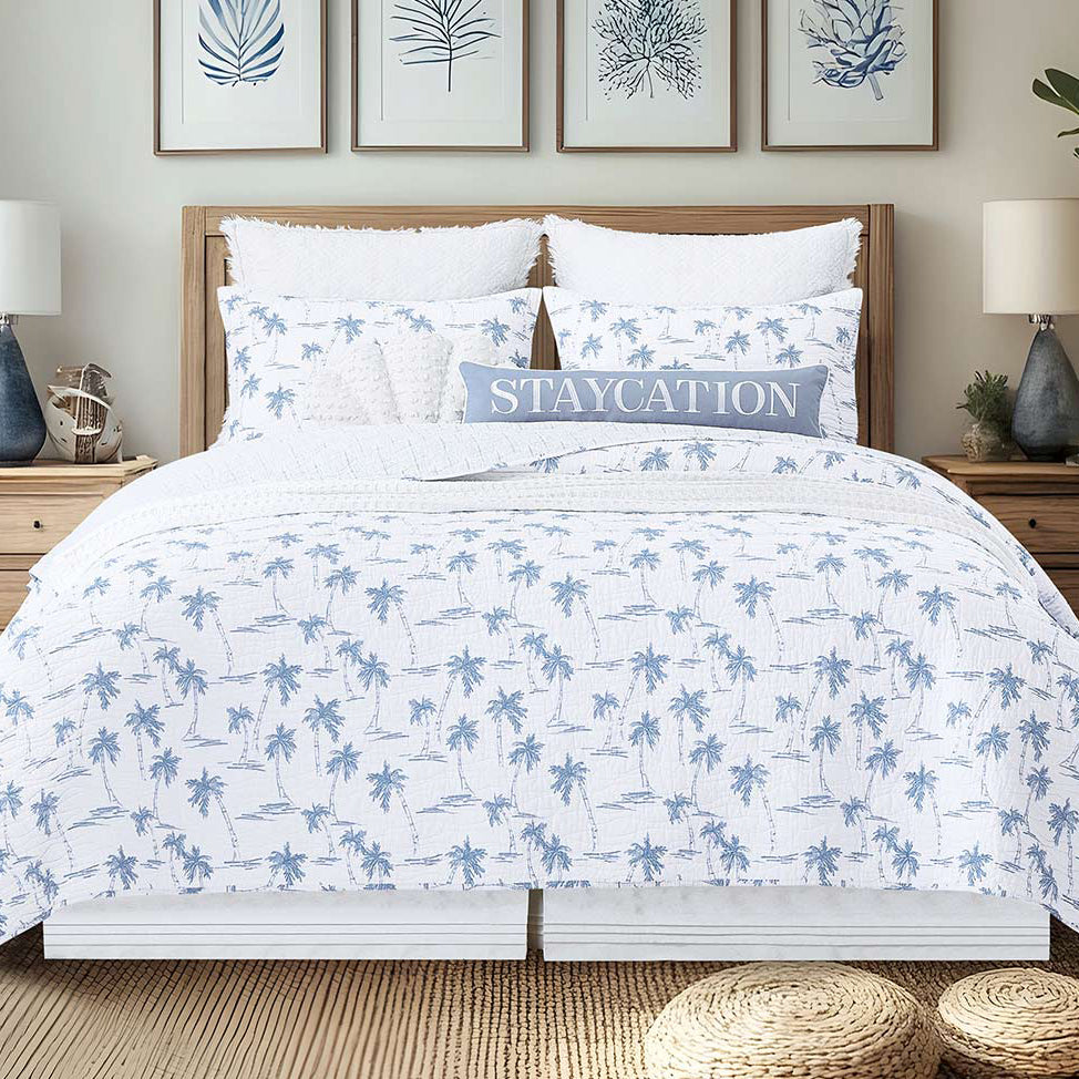 Palm Breeze Quilt Bedding Collection