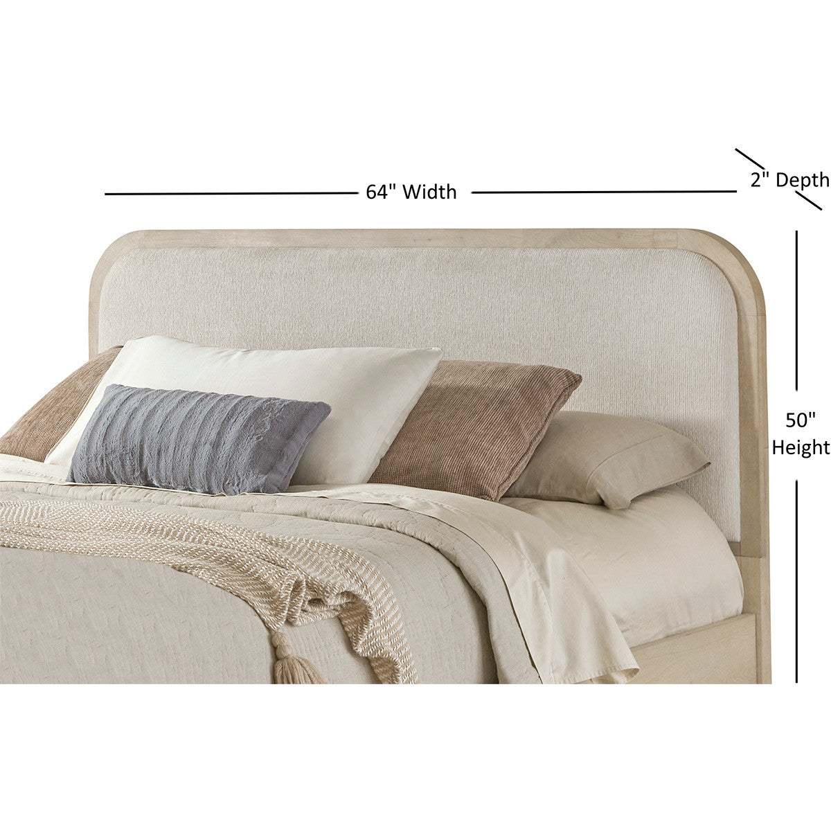 Kingston Headboard - Queen - OUT OF STOCK UNTIL 09/18/2026