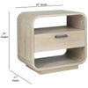 Kingston 1 Drawer Nightstand