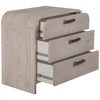Kingston 3 Drawer Nightstand
