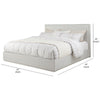 Amalfi 4 Piece Bedroom Set with Queen Bed - OUT OF STOCK UNTIL 08/19/2026