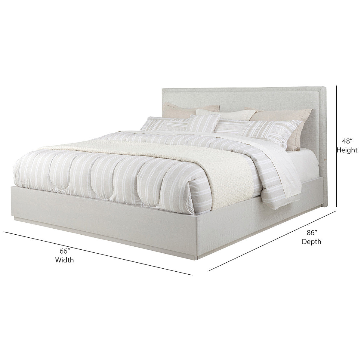 Amalfi 4 Piece Bedroom Set with Queen Bed - OUT OF STOCK UNTIL 08/19/2026
