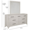 Amalfi 4 Piece Bedroom Set with Queen Bed - OUT OF STOCK UNTIL 08/19/2026