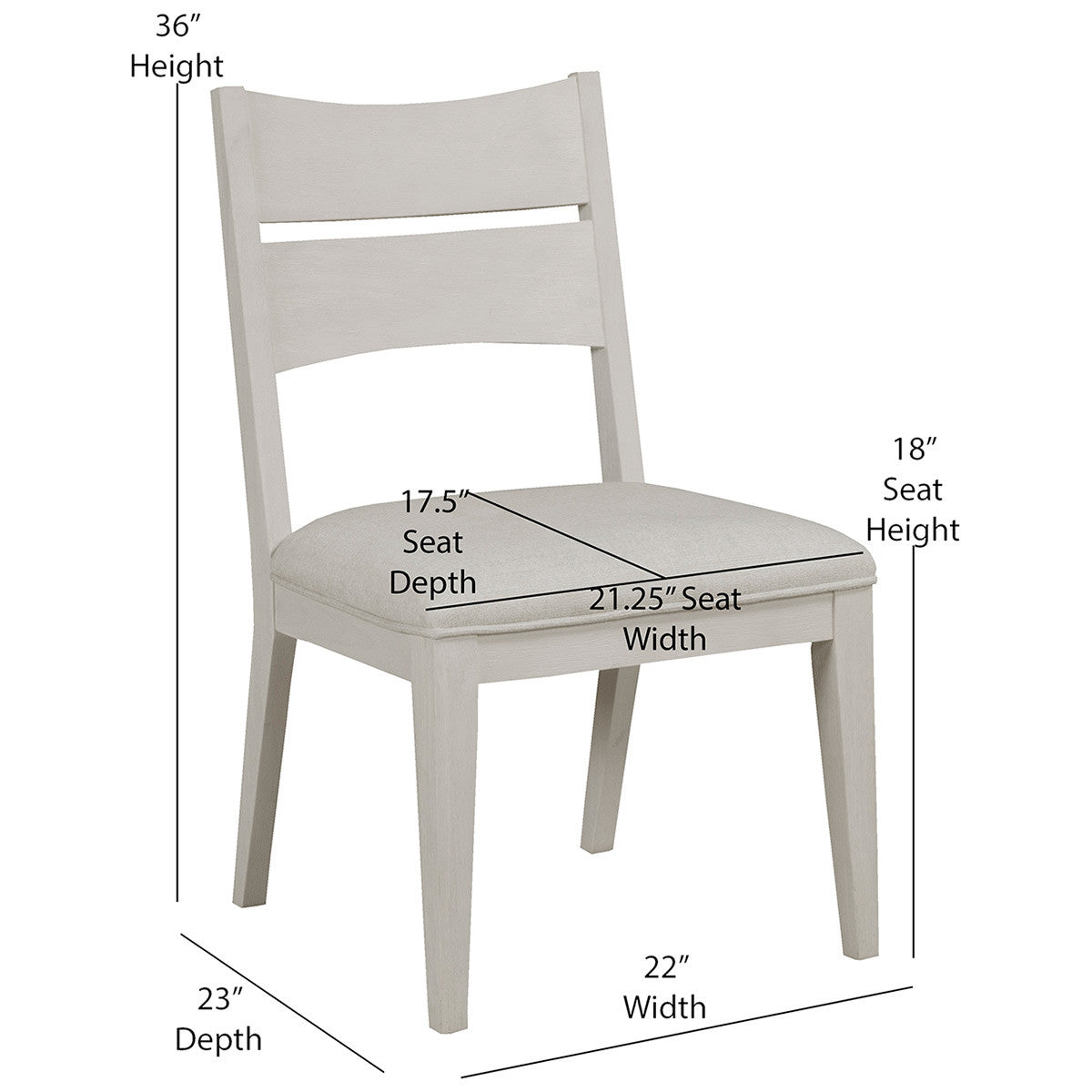 Amalfi Wood Side Chair - OUT OF STOCK UNTIL 09/18/2026