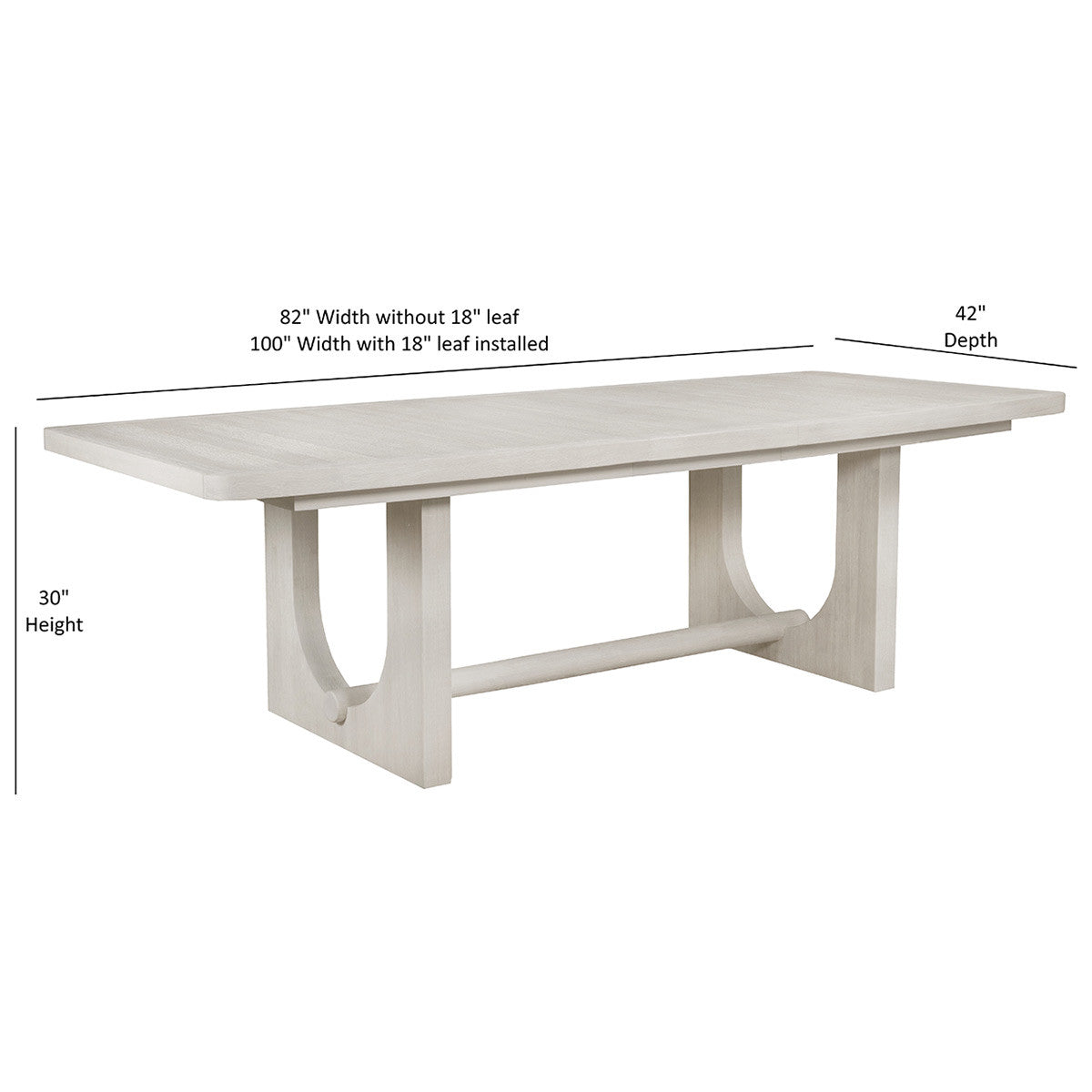 Amalfi Dining Table - OUT OF STOCK UNTIL 09/18/2026