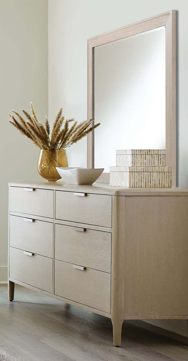 Cascading Waves Dresser & Landscape Mirror Combo - OUT OF STOCK UNTIL 09/07/2026