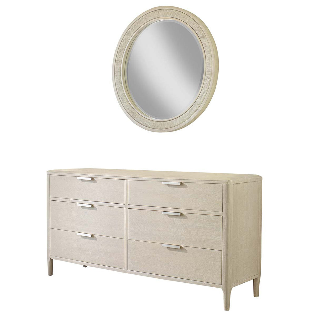 Cascading Waves Dresser Mirror Combo - OUT OF STOCK UNTIL 09/02/2026