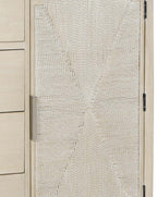 Luminous Reflections Door Chest with Mirror