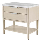 Luminous Reflections Marble USB Nightstand - OUT OF STOCK UNTIL 09/07/2026