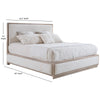Portmore Bed with Upholstered Side Rails - Queen - OUT OF STOCK UNTIL 09/02/2026