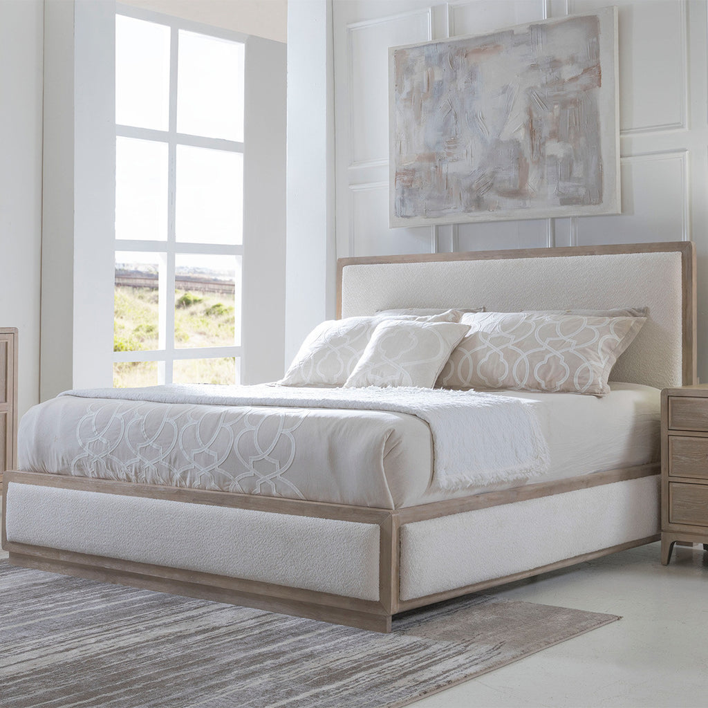 Portmore 2 Piece Bedroom Set with Upholstered Side Rails - King - OUT OF STOCK UNTIL 09/02/2026