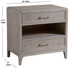 Portmore 2 Drawer Nightstand
