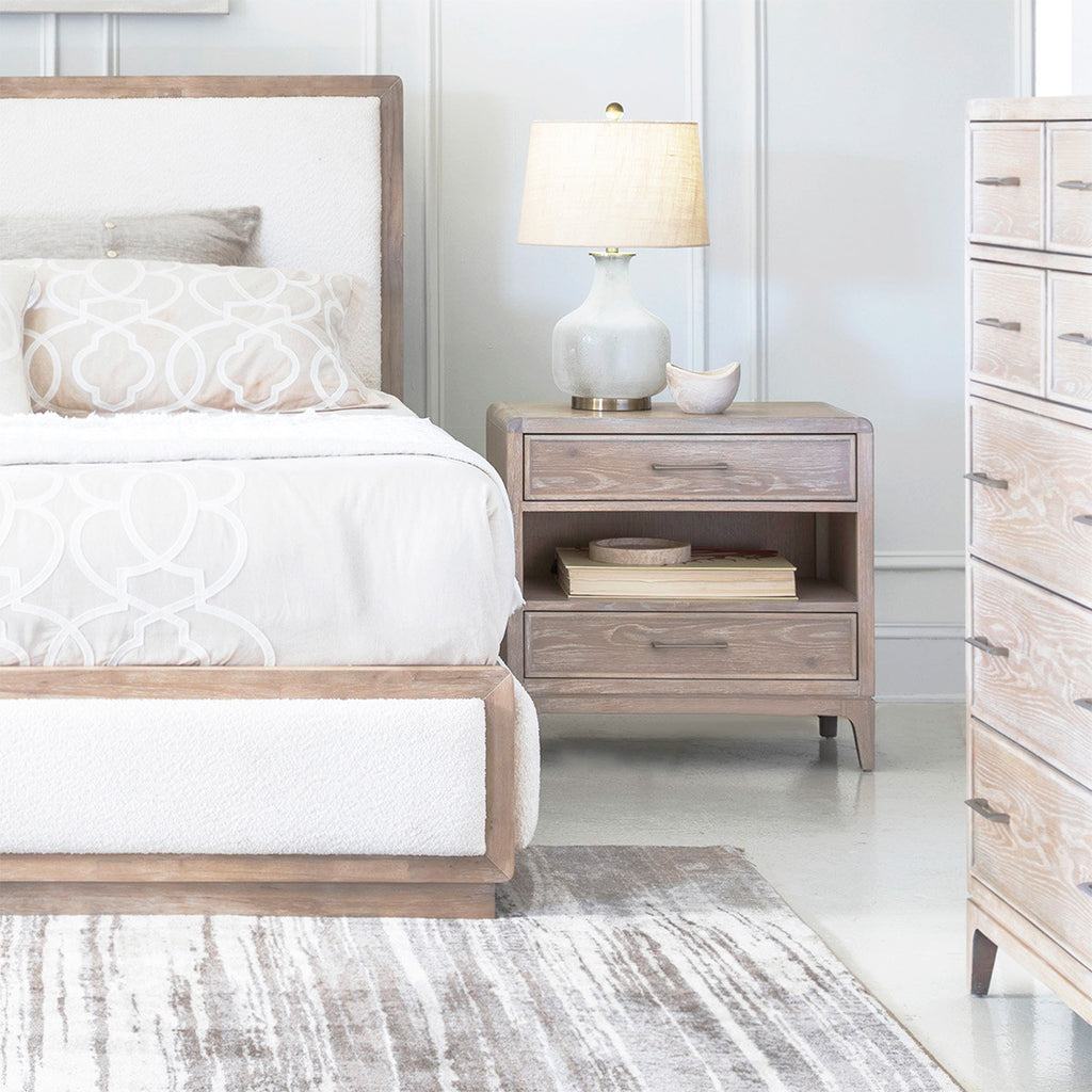 Portmore 2 Drawer Nightstand