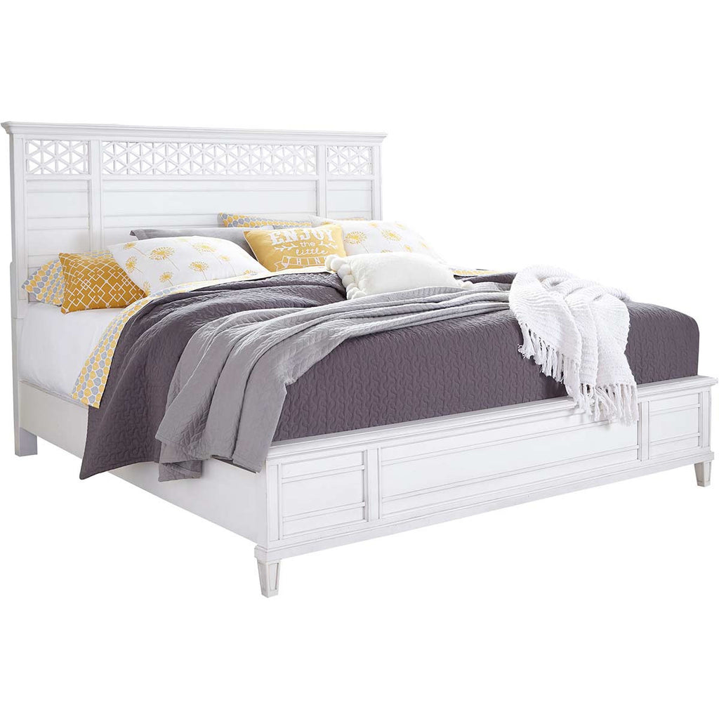 Coast Queen Fretwork Panel Bed - OUT OF STOCK UNTIL 08/04/2026