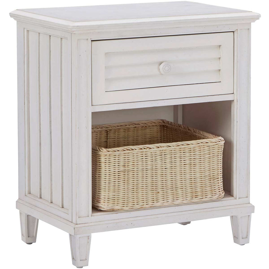 Coast 1 Drawer Nighstand with Basket - OUT OF STOCK UNTIL 08/04/2026