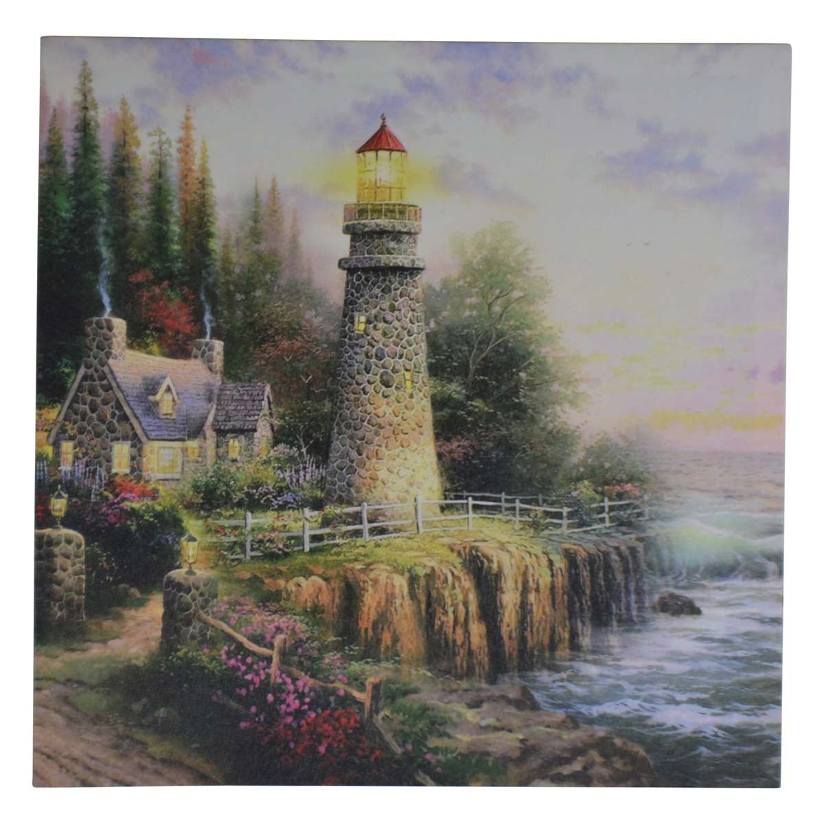 Seaside Beacon Light Up Wall Art