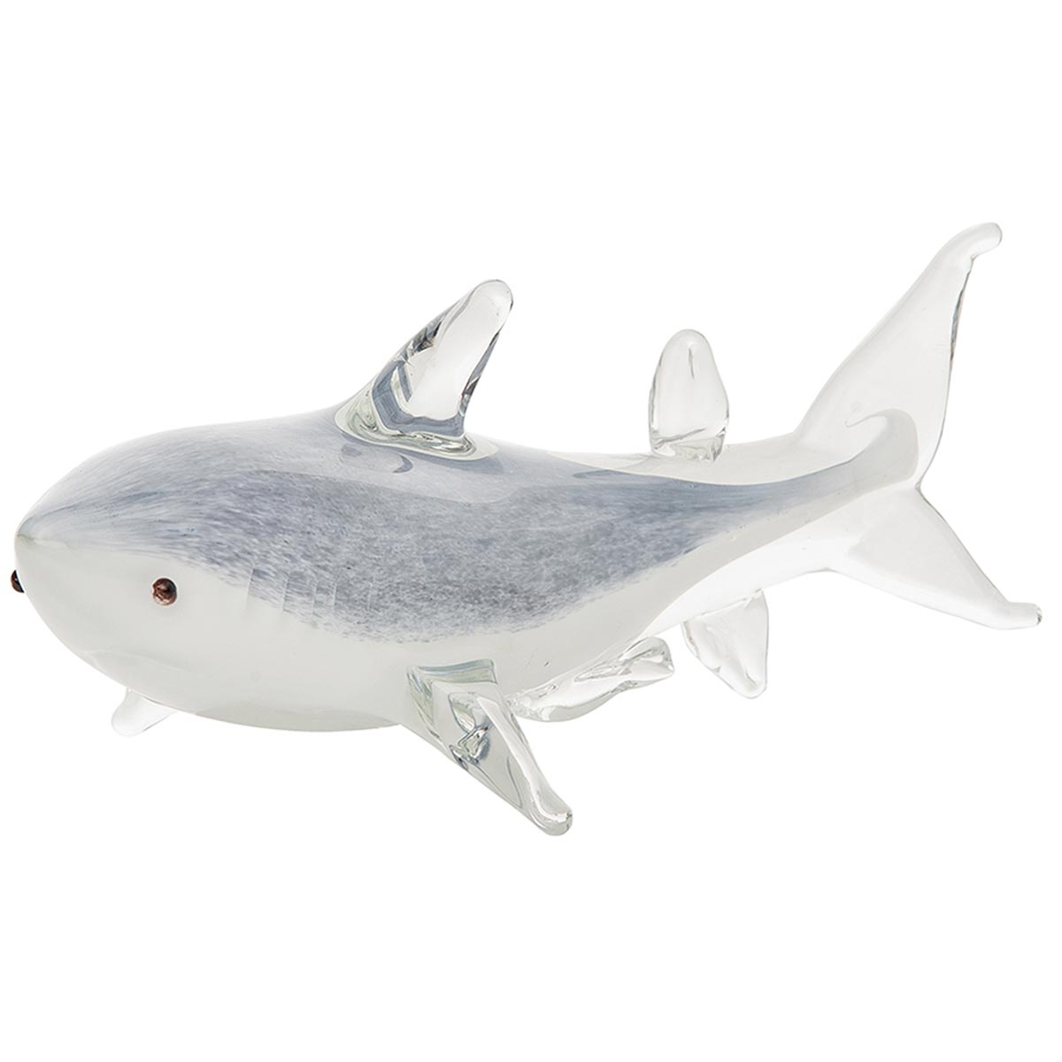 Glass Shark Figurine