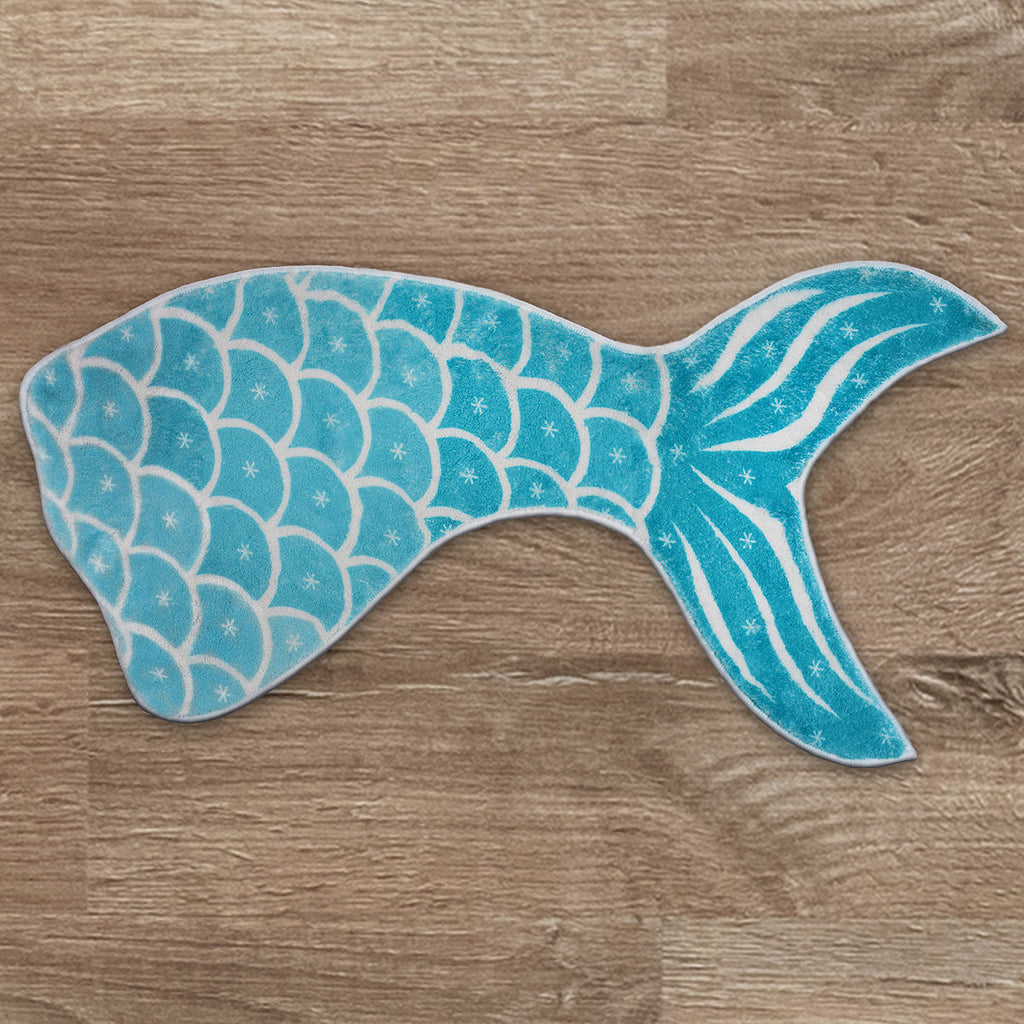 Mermaid Tail Accent Rug - SALE