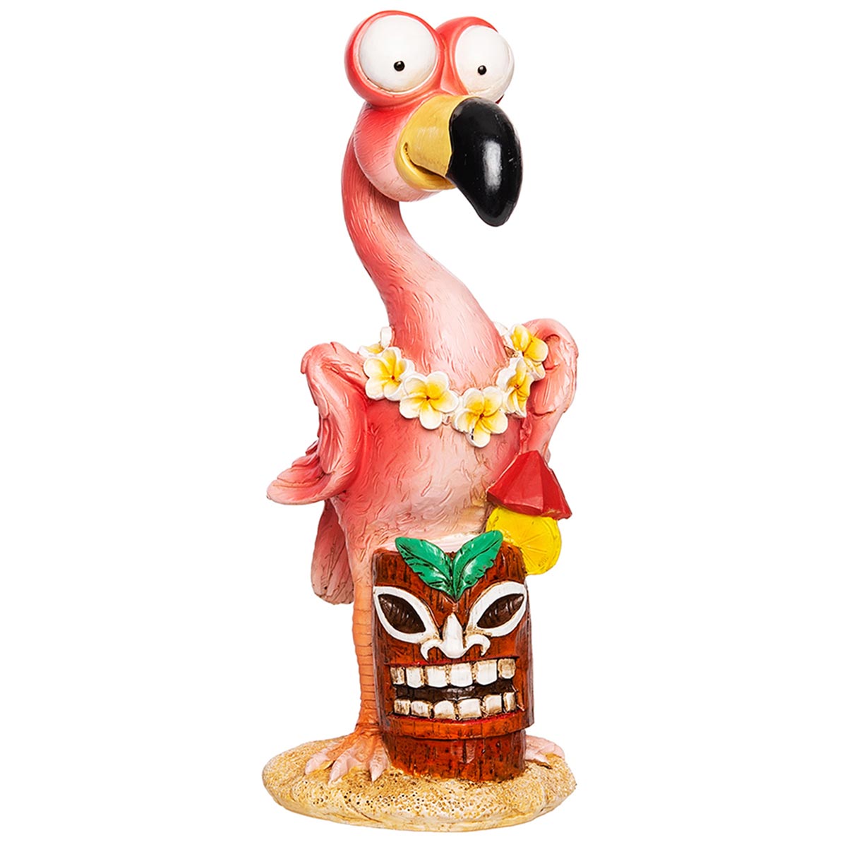 Totem Flamingo Figurine
