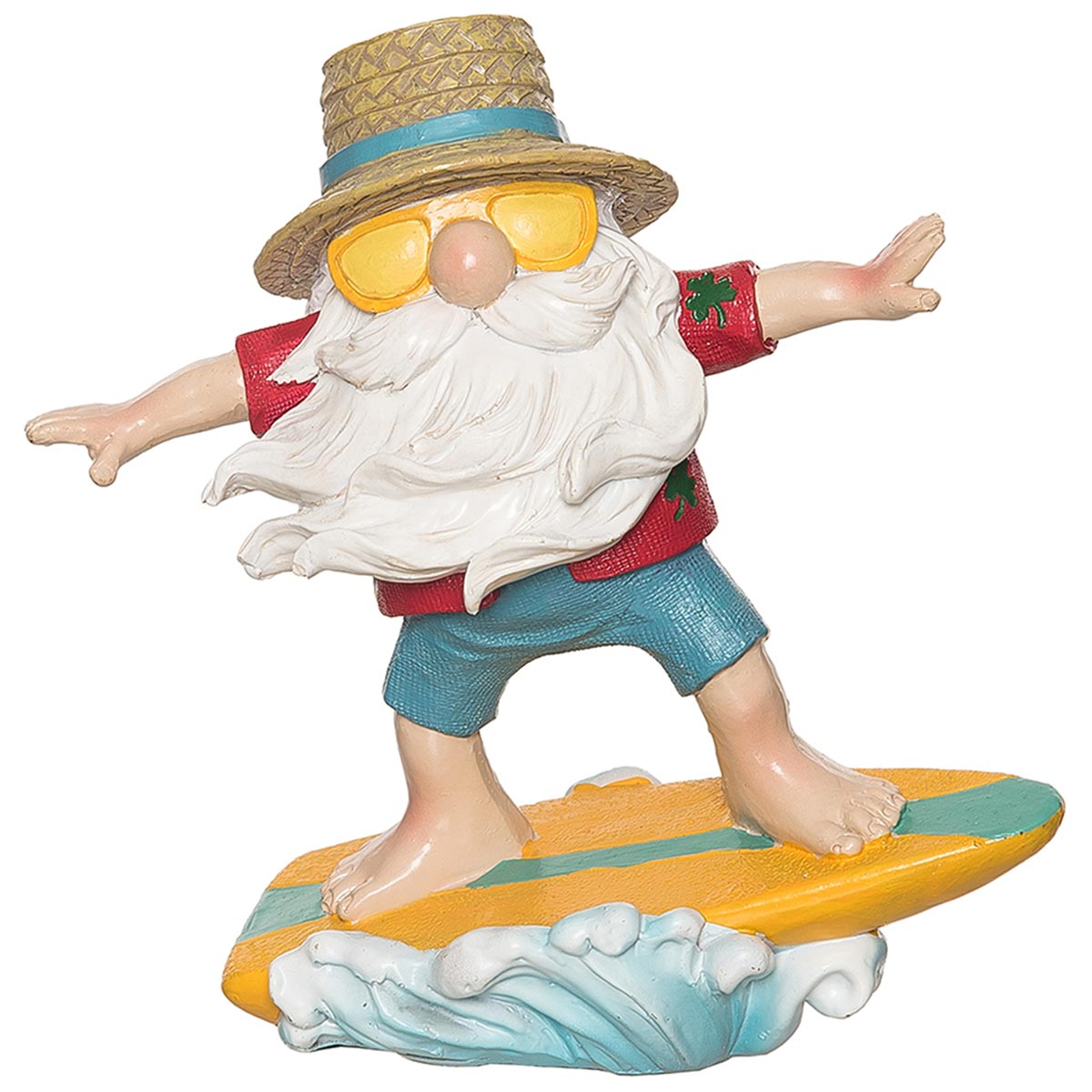 Surfer Gnome Figurine