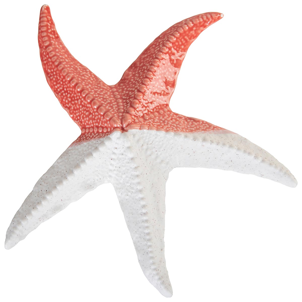 Coral Porcelain Starfish Figurine