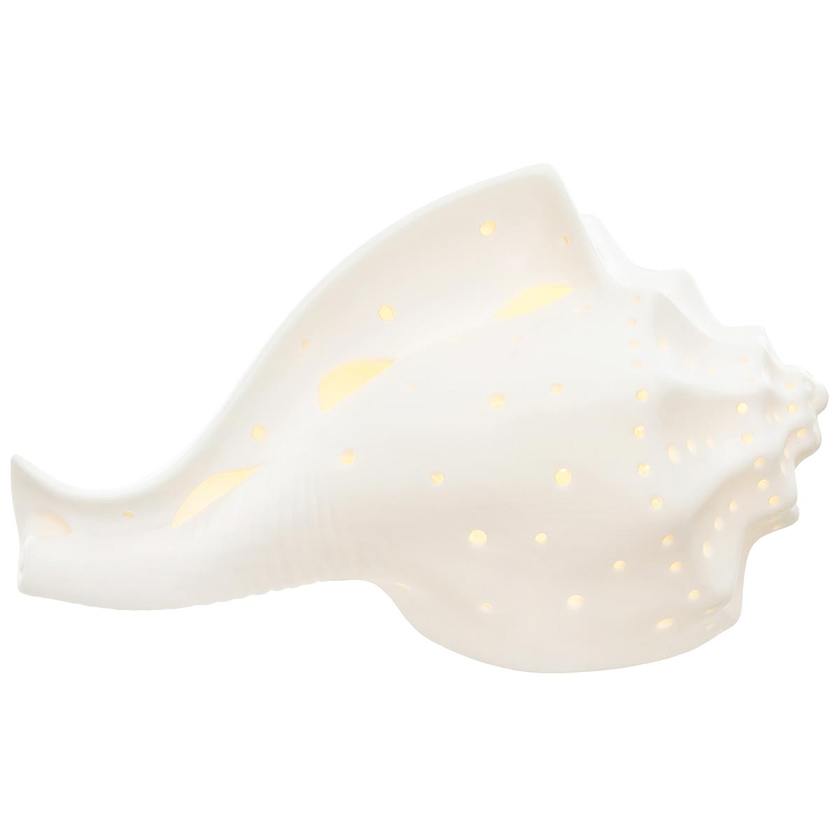 Porcelain Shell LED Figurine