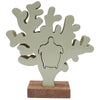 Nested Coral & Turtle Sculpture