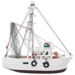 Shrimp Boat Figurine - Medium