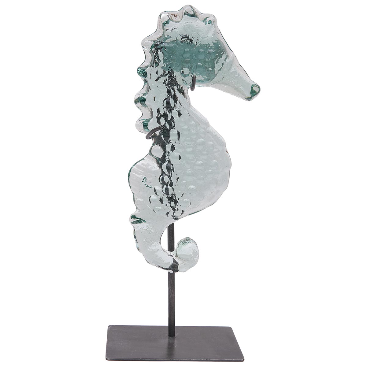 Glass Seahorse Figurine