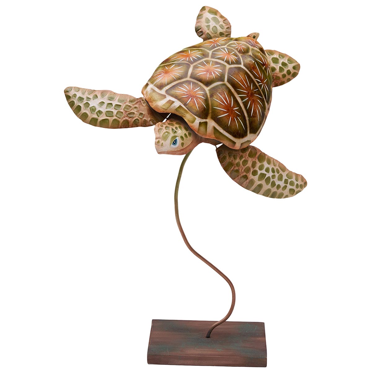 Diving Turtle Figurine